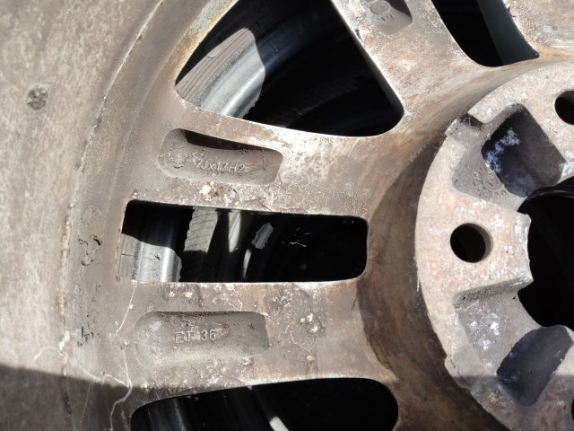 184569 Fiat Croma  2005-2010 17-os alufelni (1db) a képen látható állapotban