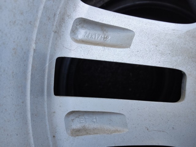 184677 Fiat Croma  2005-2010 17-os alufelni (1db) a képen látható állapotban