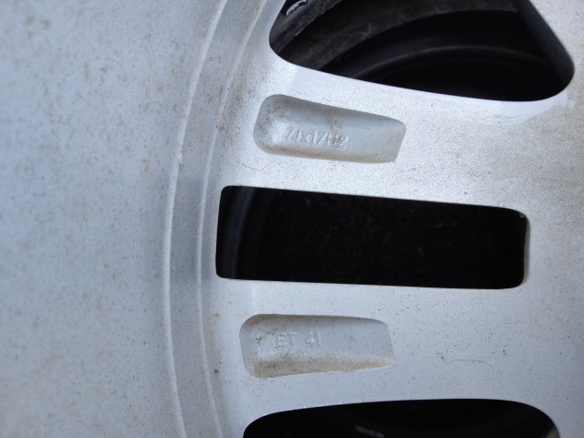 184679 Fiat Croma  2005-2010 17-os alufelni (1db) a képen látható állapotban