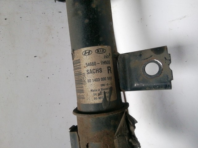 Kia Ceed I. 2008-2012 Jobb első lengéscsillapító Citrom Fehér Rózsaszín színjelőlésű rugóval 54660-1H500