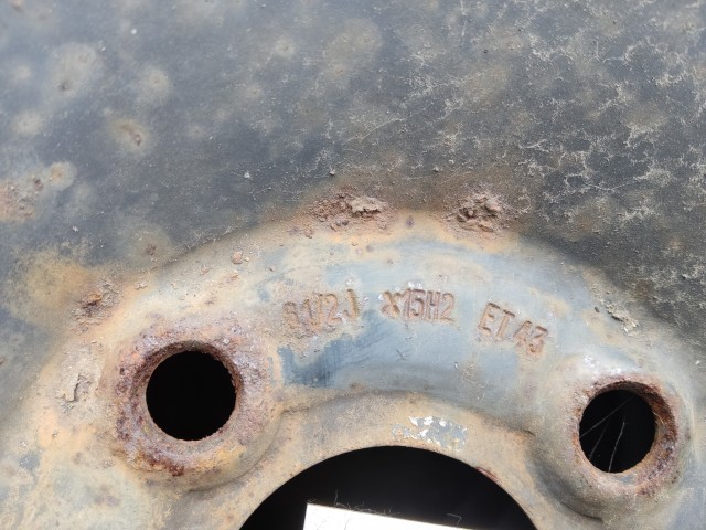 128418 Fiat Stilo lemezfelni (1db) a képen látható állapotban 4x98 , 6,5x15