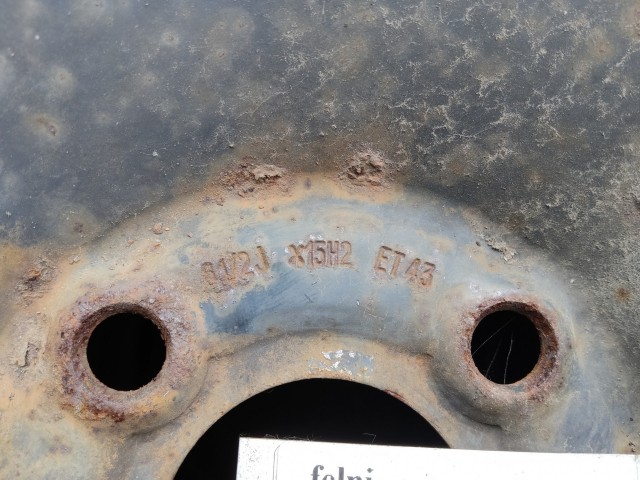 128416 Fiat Stilo lemezfelni (1db) a képen látható állapotban 4x98 , 6,5x15