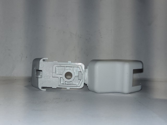 Fiat 500x gyári új, szürke színű napellenző tartó pöcök 735603356 