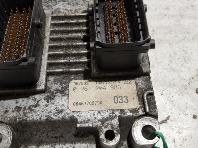 Fiat Punto II. 1999-2003 1,2 16v benzin Euro 2 motorvezérlő 46770979 , 0261204983