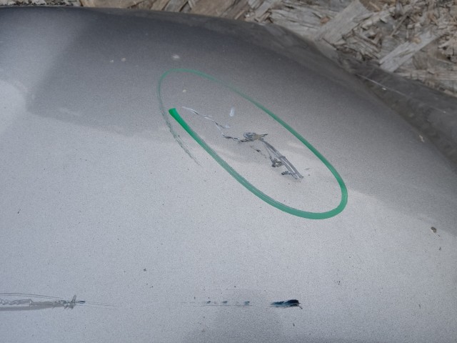 186762 Alfa Romeo 159 2005-2011 Motorháztető  a képen látható sérüléssel