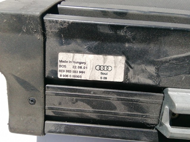 187083 Audi A4 B7 2004-2008 kombi kalaptartó 8E9S6355394H