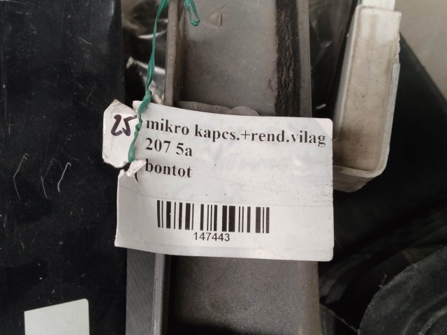 Peugeot 207 2006-2014 Rendszámtábla világítás Használt