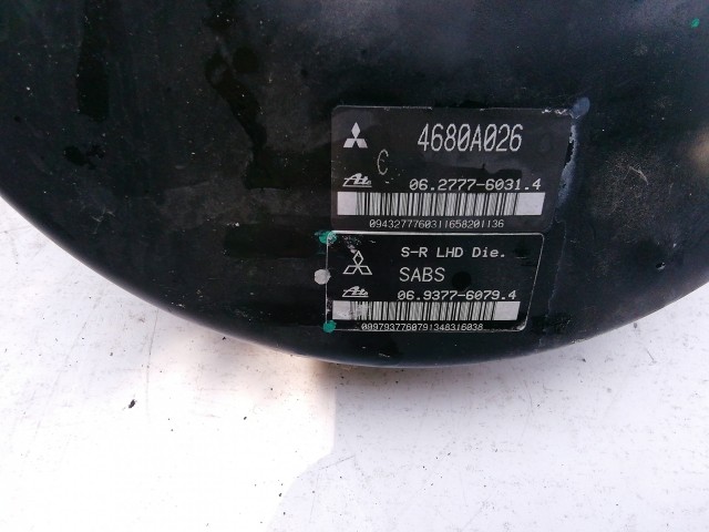 Peugeot 4007 2007-2012 Fékszervódob 4680A026