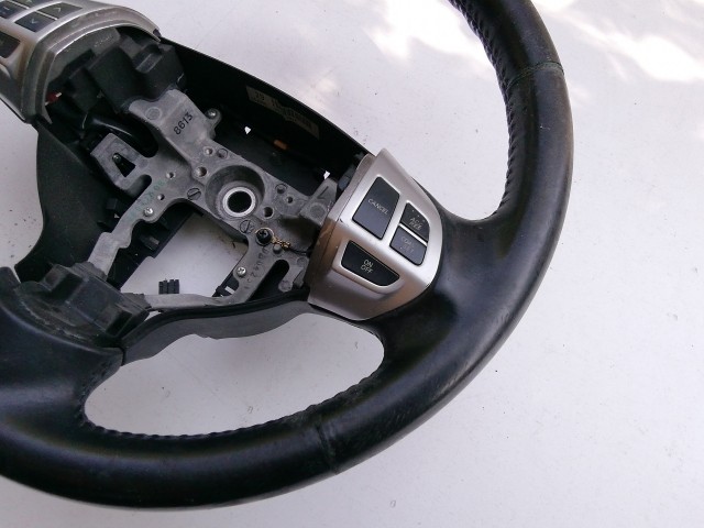 189105 Peugeot 4007 2007-2012 multikormányos bőr kormánykerék, erősen kopott!!!!