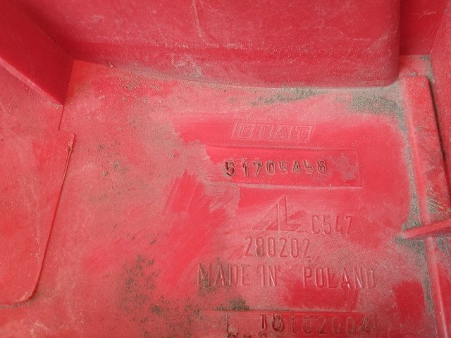 187644 Fiat Panda 2003-2012 Jobb hátsó lámpa, piros szélű, izzófoglalat nélkül!!!!