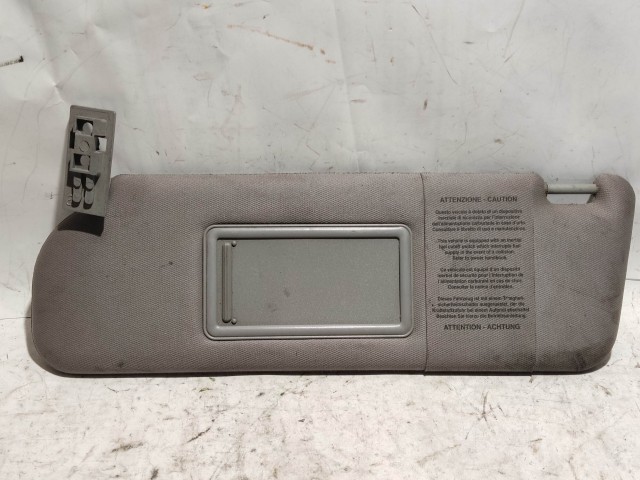 187911 Alfa Romeo 166 1998-2007 szürke színű bal oldali napellenző 