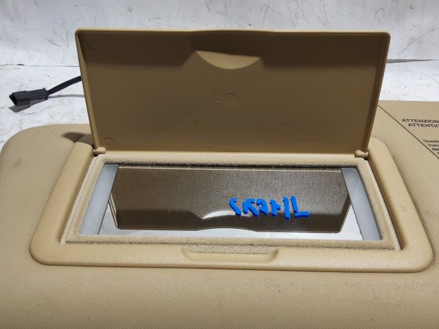 Lancia Thesis 2001-2007 Napellenző Használt barna tükrös világítással bal