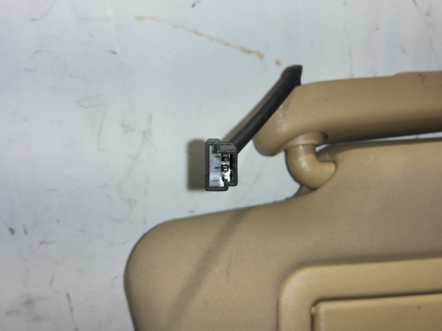 Lancia Thesis 2001-2007 Napellenző Használt barna tükrös világítással bal