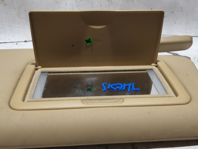 Lancia Thesis 2001-2007 Napellenző Használt barna tükrös világítással jobb