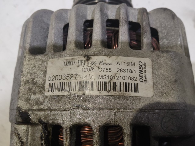 Fiat Bravo 2007-2014 2007-2014 Generátor Használt 5 Denso  120