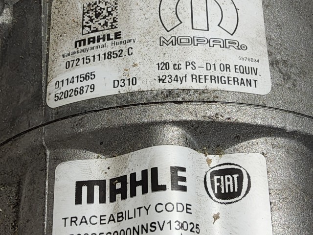 Fiat Tipo 2015 Klíma kompresszor Használt  