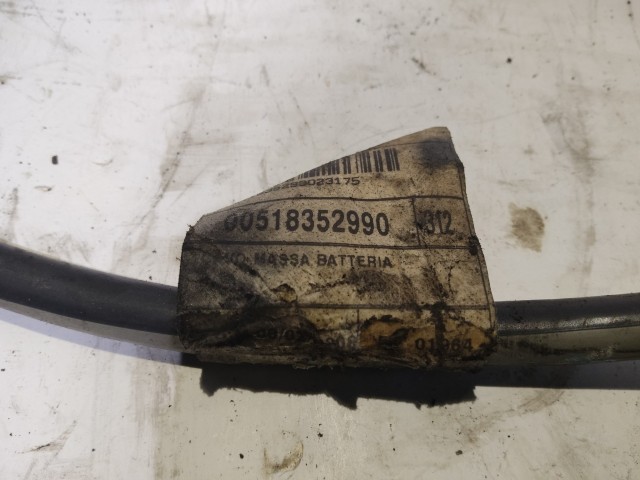 183057 Fiat 500 2007-2015 negatív akkumulátor saru kábellel, start stop-os kivitelhez 51835299