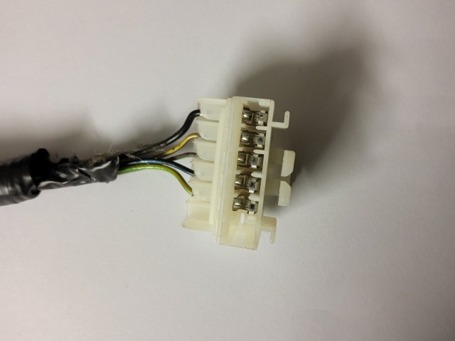 Fiat Punto Evo 2009-2011 Elektromos csatlakozó Használt Hátsó lámpa