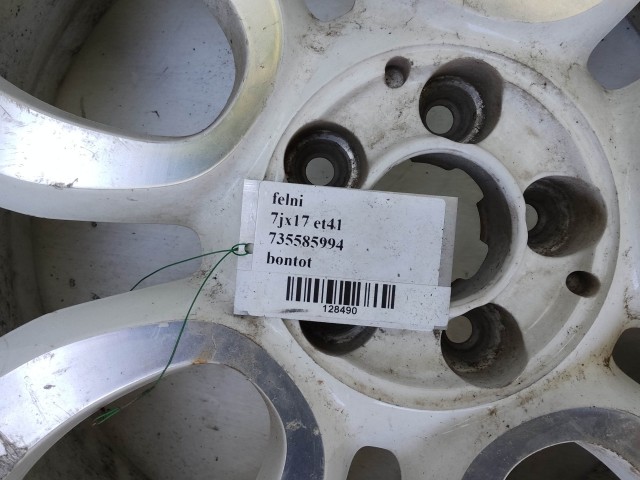 Fiat 500 L 2012-2022 Felni Használt Könnyűfém 98 41 7 17 5