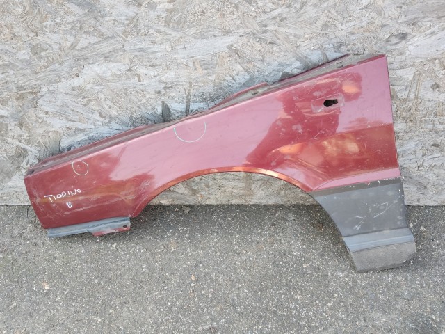 187790 Fiat Fiorino , Qubo 1988 Sárvédő Használt Bal első Bordó  a képen látható sérüléssel