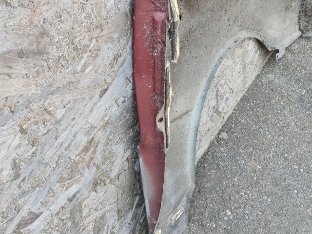 187790 Fiat Fiorino , Qubo 1988 Sárvédő Használt Bal első Bordó  a képen látható sérüléssel