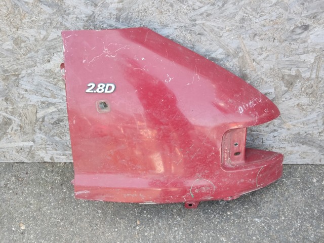 187796 Fiat Ducato 1993-2006 Sárvédő Használt Jobb első Bordó  a képen látható sérüléssel