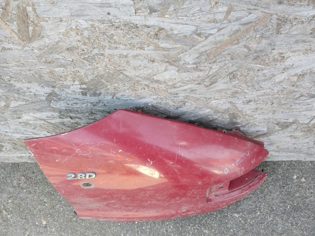 187796 Fiat Ducato 1993-2006 Sárvédő Használt Jobb első Bordó  a képen látható sérüléssel