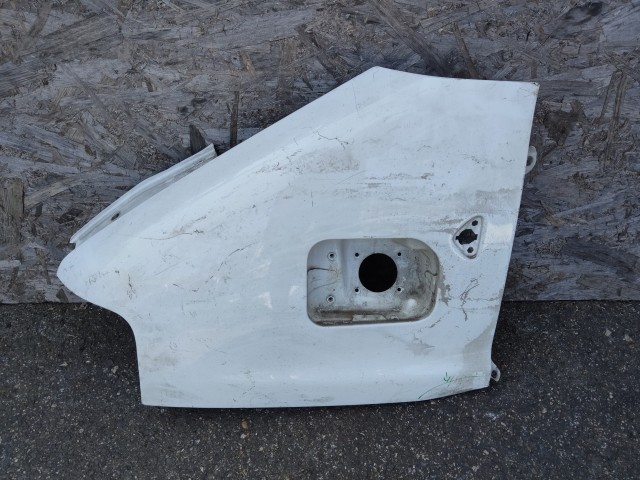 187797 Fiat Ducato 2002-2006 Sárvédő Használt Bal első Fehér  a képen látható sérüléssel