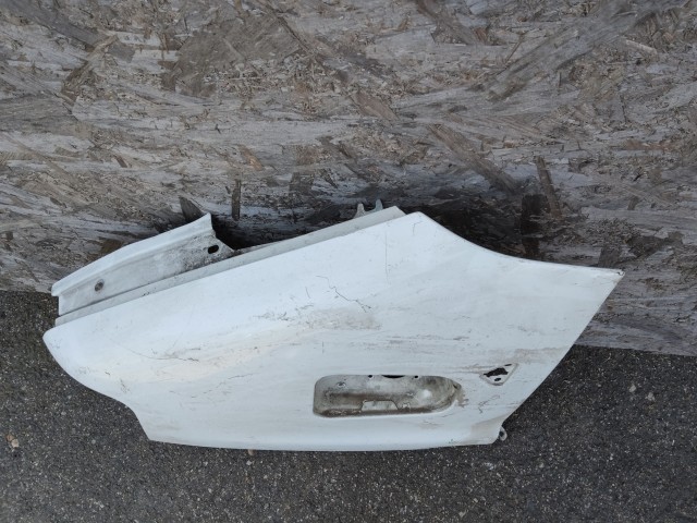 187797 Fiat Ducato 2002-2006 Sárvédő Használt Bal első Fehér  a képen látható sérüléssel