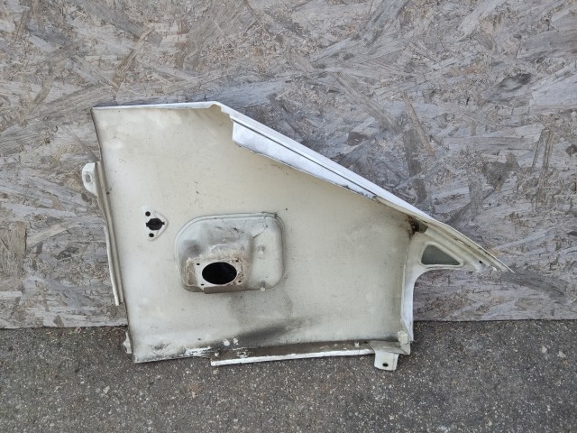 187797 Fiat Ducato 2002-2006 Sárvédő Használt Bal első Fehér  a képen látható sérüléssel