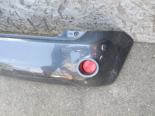 190088 Ford Fiesta 2002-2008 2002-2008 Lökhárító Használt sima hátsó Grafit  a képen látható sérüléssel