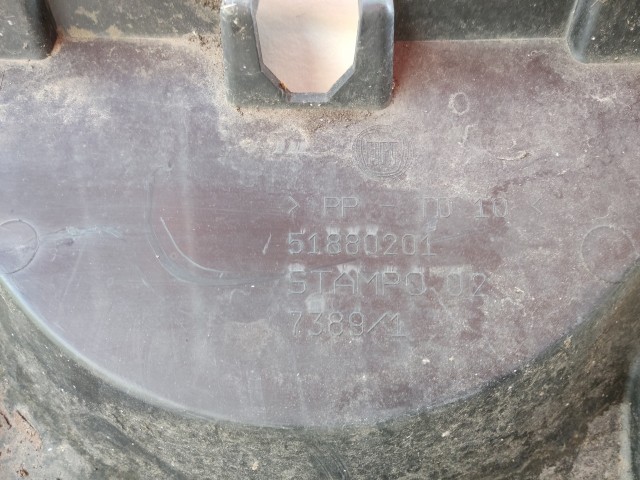 190093 Fiat Panda III. 2012-2022 első lökhárító belső merevítő 51880201