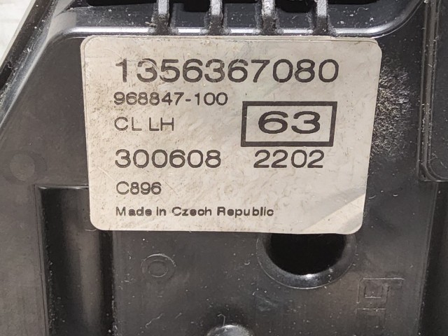 Fiat Fiorino , Qubo 2007-2024 Zár Használt bal hátsó 