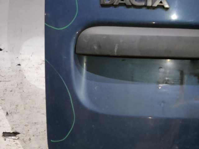 183380 Dacia Logan 2004-2012 bal hátsó csomagtér ajtó ,a képen látható sérüléssel