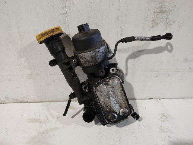 183476 Alfa Romeo MiTo, Fiat Idea, Grande Punto, Doblo, Lancia Musa, Ypsilon 1,3 16v Diesel PURFLUX motorolajszűrő ház, olajhűtővel 55183548