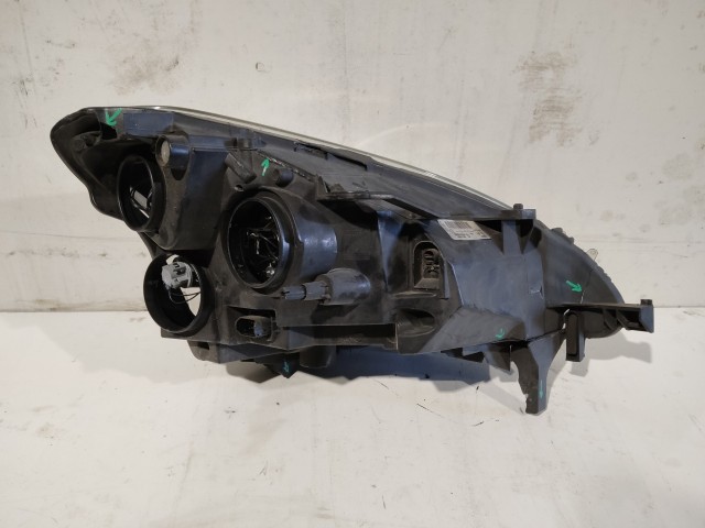 183486 Peugeot Partner 2008-2018 Lámpa , Fényszóró Használt sima Bal első  Valeo a képen látható sérüléssel