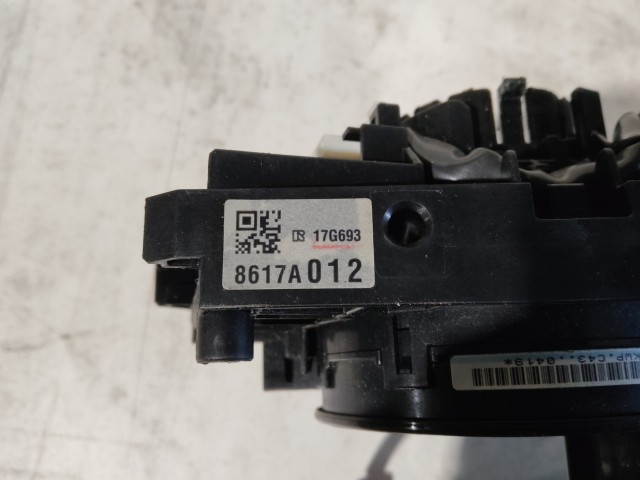 Mitsubishi ASX 2010 Légzsák átvezető gyűrű Használt fekete Multikormányos