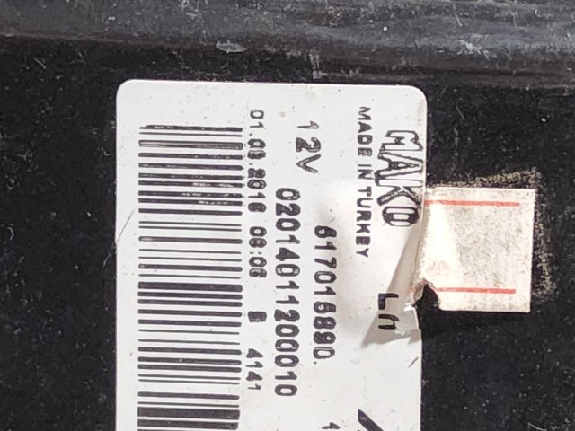 190863 Fiat Grande Punto 2005-2009 Bal hátsó Lámpa 51701589