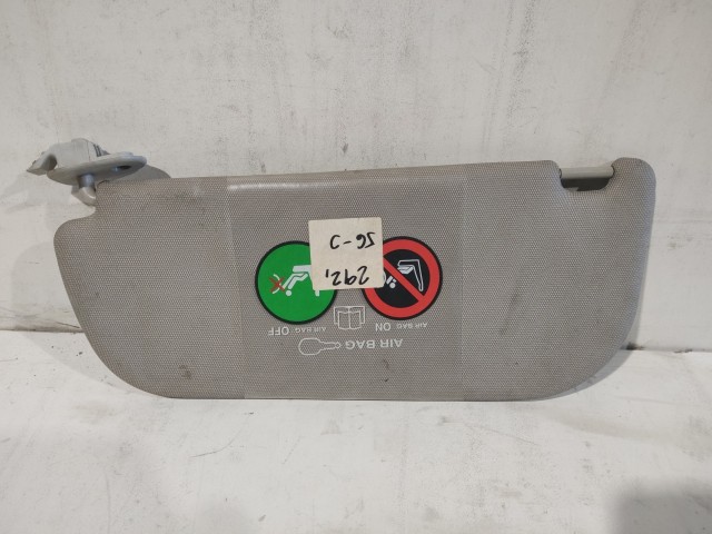 Alfa Romeo 156 1997-2005 Napellenző Használt világos szürke tükrös jobb