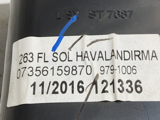 Fiat Doblo IV. 2015-2022 2015-2022 Levegő beömlő Használt