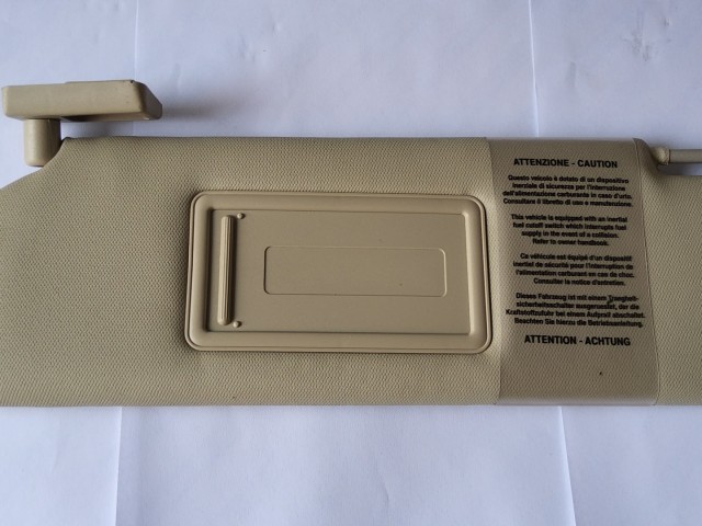 Alfa Romeo 166 1998-2007 Napellenző Használt bézs tükrös bal