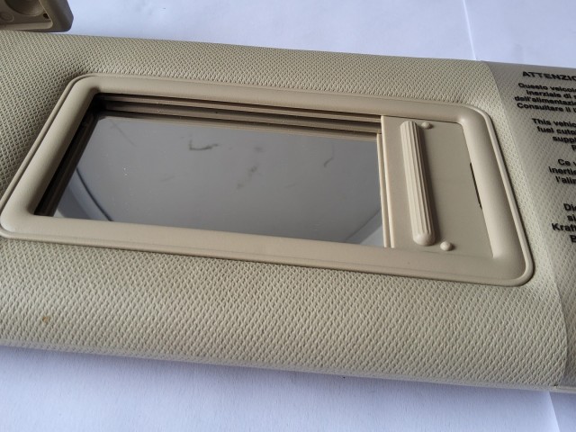 Alfa Romeo 166 1998-2007 Napellenző Használt bézs tükrös bal