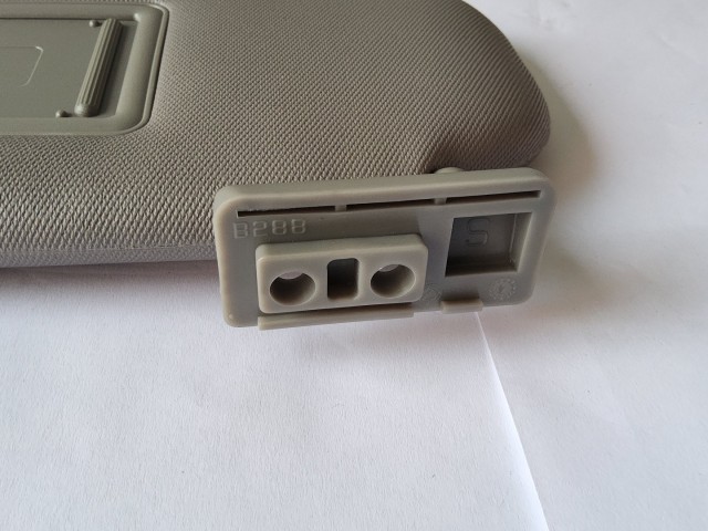 Alfa Romeo 166 1998-2007 Napellenző Használt szürke tükrös bal