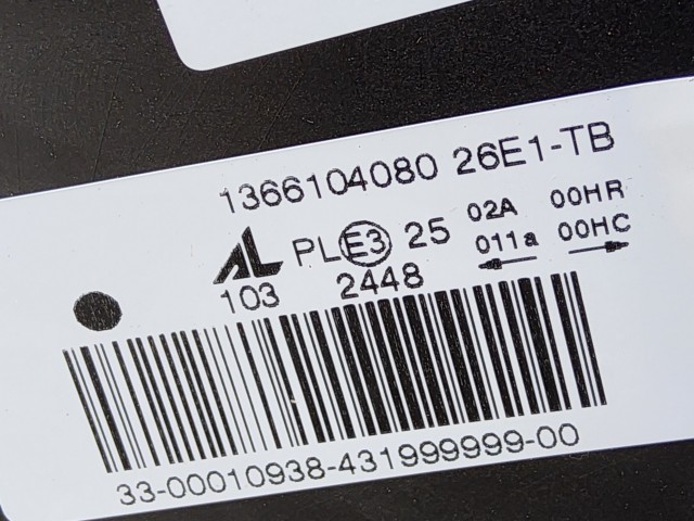 192270 Fiat Ducato 2007 Lámpa , Fényszóró Használt sima Bal első 