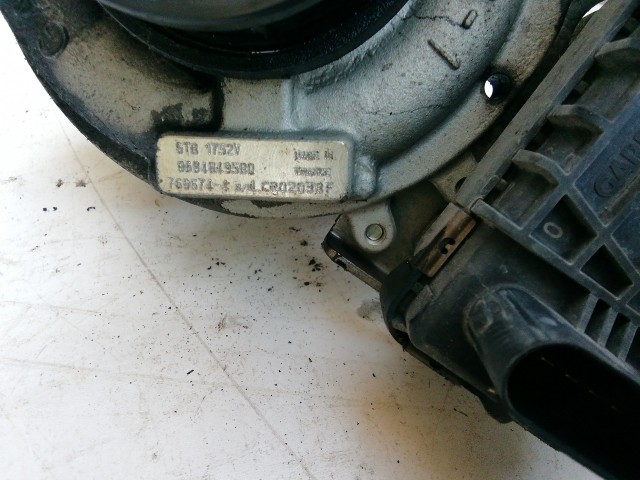 192463 Peugeot 4007 2007-2012 2,2 16v Diesel turbó 9684819580