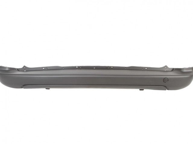 Citroen Berlingo, Peugeot Partner 2008-2018 nem fényezhető, műanyag fekete utángyártott új hátsó lökhárító közép rész 410GE