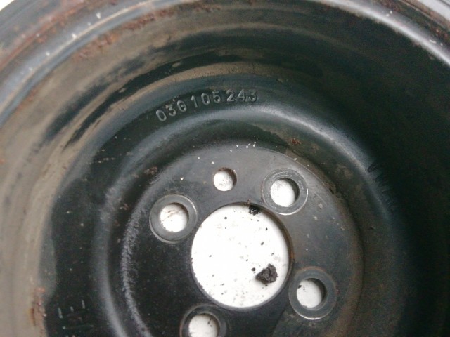 Volkswagen Tiguan 2007-2018 2007-2017 Szíjtárcsa Használt  főtengely 