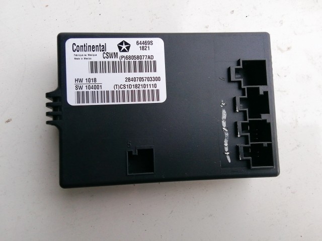 Fiat Freemont 2011-2015 Ülés Elektronika P68058077AD