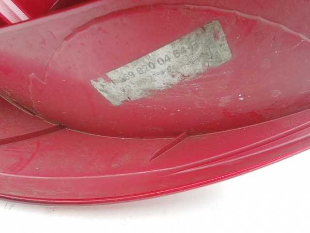 195868 Mercedes Benz A-Class(W169) 2004-2008 Jobb hátsó lámpa, izzófoglalat nélkűl!!!