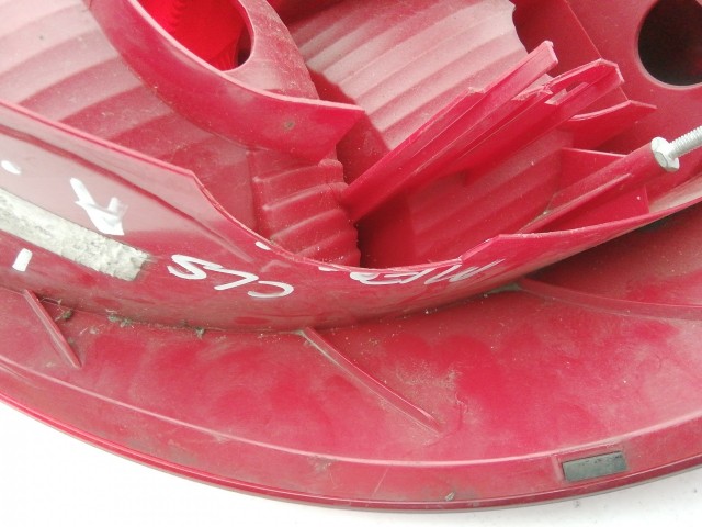 195859 Mercedes Benz A-Class(W169) 2004-2008 bal hátsó lámpa, füst színű, a képen látható sérüléssel A1698200364